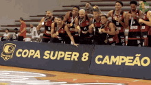time vencedor novo basquete brasil nbb flamengo campeao copa super8 medalhistas