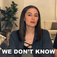 We Dont Know Ashleigh Ruggles Stanley GIF - We Dont Know Ashleigh Ruggles Stanley The Law Says What GIFs