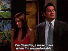 Friends Chandler GIF - Friends Chandler Monica GIFs