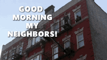 Good Morning My Neighbors America GIF - Good Morning My Neighbors America GIFs