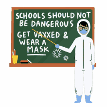 schools should not be dangerous get vaxxed and wear a mask first day of school back to school school
