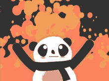 Flaming Elmo GIF - Flaming Elmo Panda GIFs