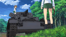 Girls Und Panzer Tank GIF - Girls Und Panzer Tank Panzer GIFs