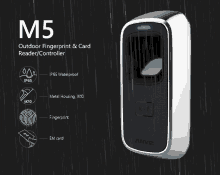 Anviz M5 Outdoor Fingerprint And Card Reader GIF - Anviz M5 M5 Outdoor Fingerprint And Card Reader GIFs