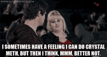 En -  When I Try To Take The Senorita Espanol And The Mademoiselle Française To The Kit Kat Club GIF - Pitch Perfect Meth Choices GIFs