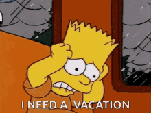 Bart Simpson Frustrated GIF - Bart Simpson Frustrated Worried GIFs