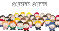 Super Cute South Park Sticker - Super Cute South Park S8e11 Stickers