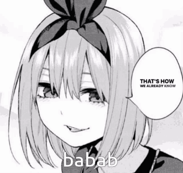 Babab Yotsuba GIF - Babab Yotsuba Gotoubun - Discover & Share GIFs