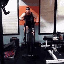 Gym Hotel At Riding [gif] The The Stationary Stationary Bike