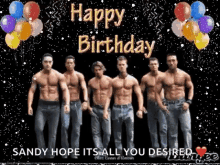 Happy Birthday Greetings GIF - Happy Birthday Greetings Sandy Hope Its All You Desired GIFs