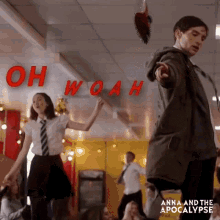 Anna And The Apocalypse Zombie GIF - Anna And The Apocalypse Zombie Movie GIFs