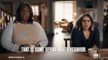 That Is Some Serial Killer Behavior Ruby Hill GIF - That Is Some Serial Killer Behavior Ruby Hill Annie Marks GIFs