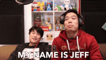 My Name Is Jeff Hand Gestures GIF - My Name Is Jeff Hand Gestures Being Crazy GIFs