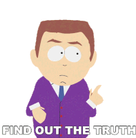 Find Out The Truth Stephen Stotch Sticker - Find Out The Truth Stephen Stotch South Park Stickers