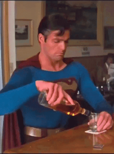 superman-drinking.gif