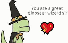 Dinosaur Wizard You Are A Dinosaur Wizard GIF - Dinosaur Wizard You Are A Dinosaur Wizard Dinosaur Wizard Ollie GIFs