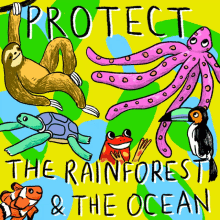 protect the rainforest and the ocean defendthedeep the oxygen project waterislife stophabs