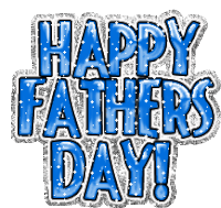 Happy Fathers Day Glittery Sticker - Happy Fathers Day Glittery Sparkling Stickers
