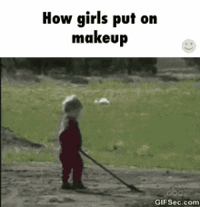 shovel makeup