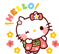 Hello Kitty Adeeb Hello Adeeb Sticker - Hello Kitty Adeeb Hello Adeeb Adeeb Stickers