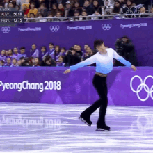 Spinning Flip Mens Figure Skating GIF - Spinning Flip Mens Figure Skating Yuzuru Hanyu GIFs