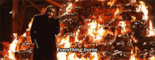 Joker Everything GIF - Joker Everything Burns GIFs