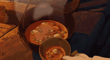 Ghibl Soup GIF - Ghibl Soup Food GIFs