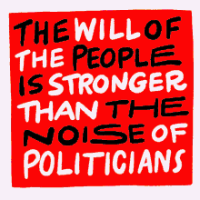 The Will Of The People Stronger Than The Noise GIF - The Will Of The People Will Of The People Stronger Than The Noise GIFs