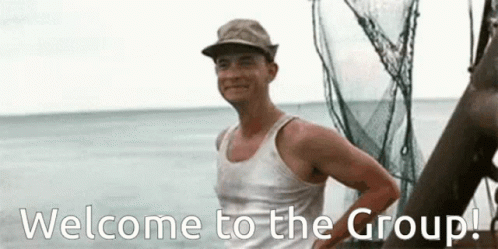 Forest Gump Welcome Group GIF - Forest Gump Welcome Group GIFs