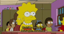 The Simpsons Lisa Simpson GIF - The Simpsons Lisa Simpson Not Worth It GIFs
