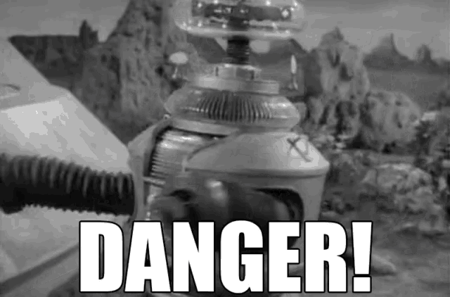 Lost In Space Danger GIF.