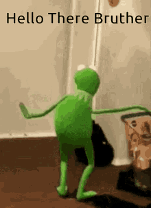 Hello There Bruther Kermit GIF - Hello There Bruther Kermit Frog GIFs