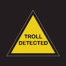 Troll Detected Warning GIF - Troll Detected Warning Trolls GIFs