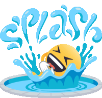 Splash Summer Fun Sticker - Splash Summer Fun Joypixels Stickers