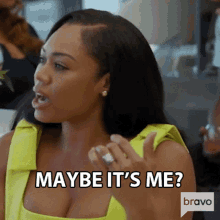 Maybe Its Me Monique Samuels GIF - Maybe Its Me Monique Samuels Real Housewives Of Potomac GIFs