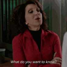 What Do You Want To Know Francesca Lovatelli GIF - What Do You Want To Know Francesca Lovatelli The Good Fight GIFs