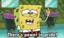 Spongebob Power GIF - Spongebob Power Pride GIFs