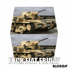 cube fiat spin fuck fiat friday tank