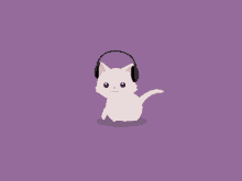 Cute Kitty GIF - Cute Kitty Headphones GIFs