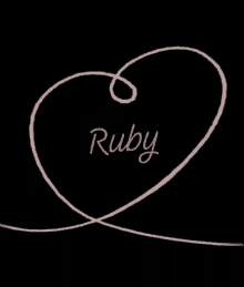 Name Of Ruby I Love Ruby GIF - Name Of Ruby Ruby I Love Ruby GIFs