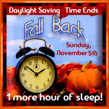 Clocks Go Back Fall Back GIF - Clocks Go Back Fall Back Daylight Saving Time Ends GIFs