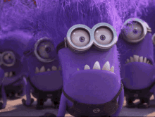 Purple Minion Evil Minion GIF - Purple Minion Evil Minion Twitch GIFs