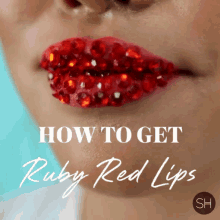 How To Get Ruby Red Lips Beads GIF - How To Get Ruby Red Lips Lips Beads GIFs