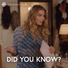Did You Know Alexis Rose GIF - Did You Know Alexis Rose Alexis GIFs