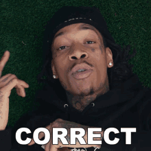 Correct Wiz Khalifa GIF - Correct Wiz Khalifa Cant Stay Sober Song GIFs
