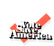 Vote Save America Crooked Media Sticker - Vote Save America Crooked Media America Stickers