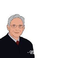 Merrick Garland Fights For Justice For All Of Us Senate Sticker - Merrick Garland Fights For Justice For All Of Us Senate Confirmation Stickers