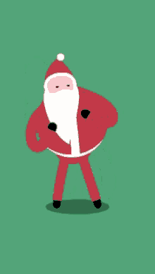 Feliz Natal GIF - Merry Christmas Santa Dancing GIFs