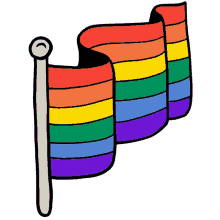 pride flag lgbt rainbow flag love is love flag