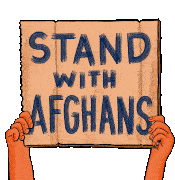 Stand With Afghans Afghan Sticker - Stand With Afghans Afghan Afghanistan Stickers